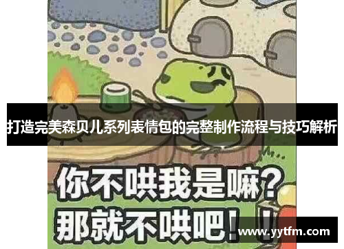 打造完美森贝儿系列表情包的完整制作流程与技巧解析